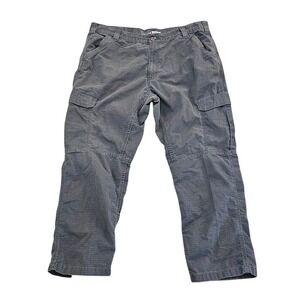 Carhartt Force Cargo Pants Men Size 40x30 Gray Relaxed Fit Workwear Mid Rise